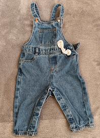 Salopette di Jeans neonato