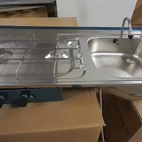 PIANO COTTURA ACCIAO PER CAMPER 