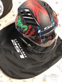 Casco Moto LS 2 Jet AIRFLOW HAPPY DREAMS