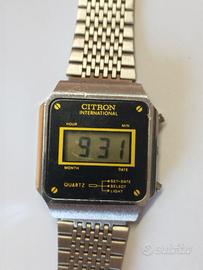 orologio digitale Vintage Citron quarz