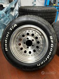 Set cerchi lega American Racing 15”e BF Goodrich