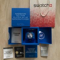 Swatch x Omega Mission to the Super Blue Moonphase