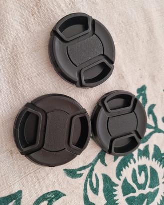 Tappi obiettivo compatibili nikon 55mm 3pz