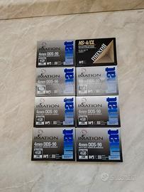 LOTTO CASSETTE BACK UP DATI PC IMATION DDS 90 piu