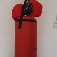 Sacco+guanti boxe bambino