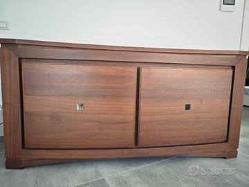 Credenza porta TV Piombini Modigliani in noce 