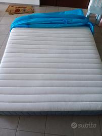 Materasso a molle insacchettate e struttura letto