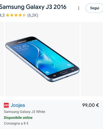 telefono samsung j3/6