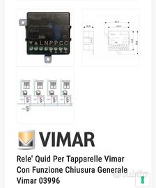 Relè tapparelle quid Vimar
