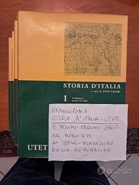 Enciclopedia Storia d'Italia UTET