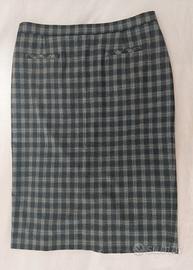 Gonna Elizabeth Ascot a quadri (tartan) taglia 44