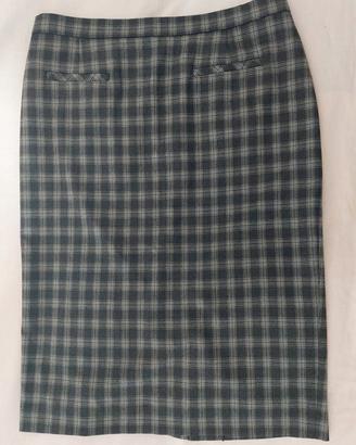 Gonna Elizabeth Ascot a quadri (tartan) taglia 44