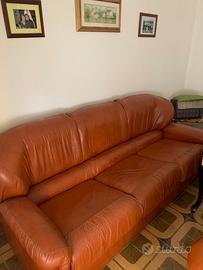 Divano in pelle
