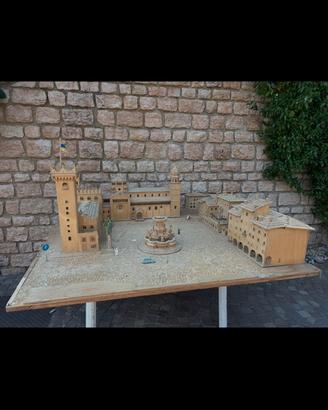 Duomo di Trento in legno compensato