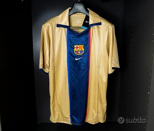 FC Barcelona Away 2001/02 – Maglia retro Nike – Ta