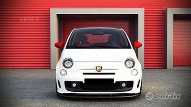 LAMA SPOILER PARAURTI FIAT 500 ABARTH abs