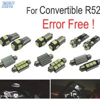 KIT 12 LAMPADE LED INTERNE PER MINI COOPER CABRIO 