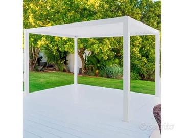 Pergola Bioclimatica "Myara" Bianca OBI