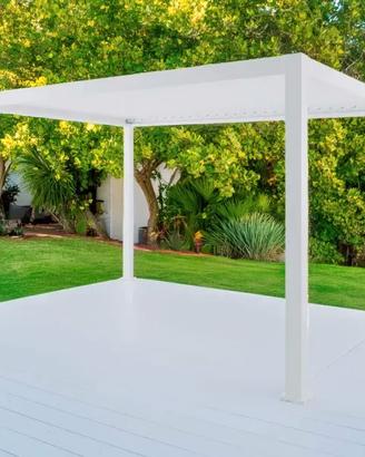 Pergola Bioclimatica "Myara" Bianca OBI