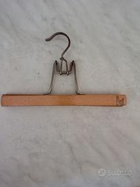Grucce appendiabiti per pantaloni vintage in legno