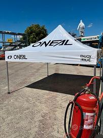 GAZEBO O'Neal nuovo Bianco o Nero  3x3