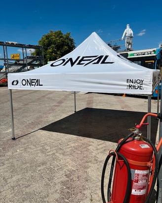 GAZEBO O'Neal nuovo Bianco o Nero  3x3