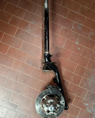Forcella con freno a disco per vespa smallframe