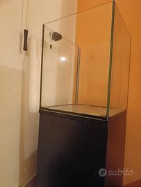 acquario cubo 40x40 + accessori 