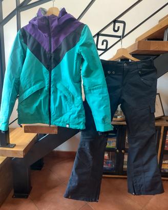 Tuta snowboard donna