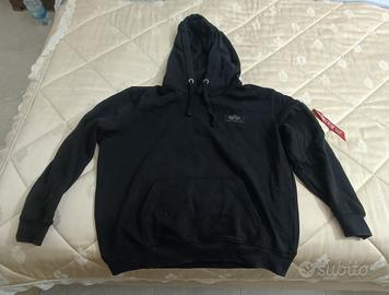 Felpa con cappuccio Alpha Industries XL