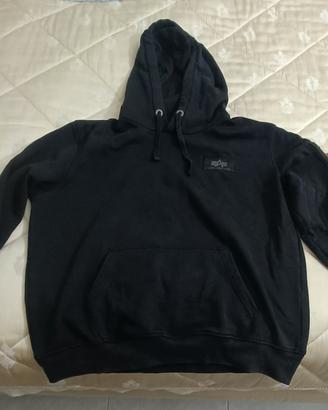 Felpa con cappuccio Alpha Industries XL