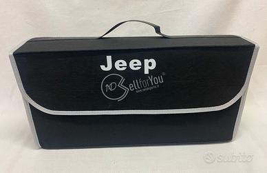 Borsa Jeep pieghevole portaoggetti per bagagliaio