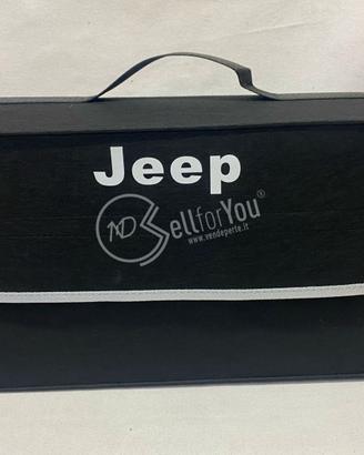 Borsa Jeep pieghevole portaoggetti per bagagliaio