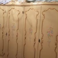 Armadio anni 80 stile barocco