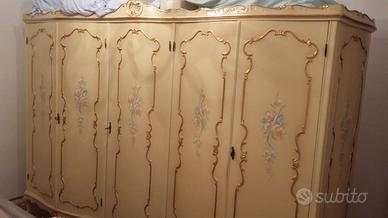 Armadio anni 80 stile barocco