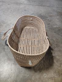 Cesta culla neonato vimini 