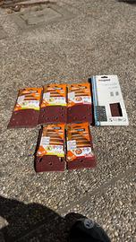 Set 6 carte abrasive per levigatrice palmare/orbit