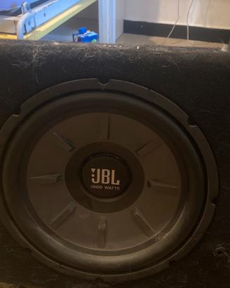 Subwoofer jbl e amplificatore