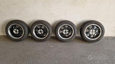 Set cerchi in lega + gomme estive