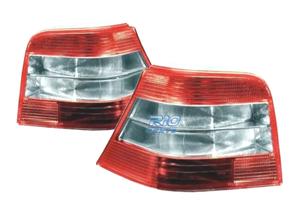 FANALI PER VOLKSWAGEN VW GOLF 97-03 ROSSO CROMATO
