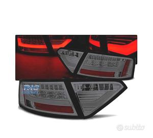 FANALI A LED BAR AHUMATI PER AUDI A5 07-11