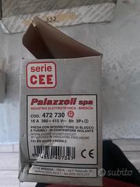 Presa con interruttore di blocco e fusibili