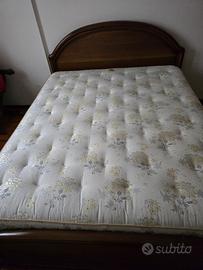 materasso matrimoniale  con 2 reti singole
