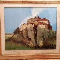 Pierry Quadro Dipinto Olio su Tela