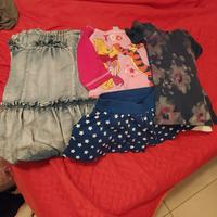 Piccolo set abbigliamento bambina tg 2 anni 
