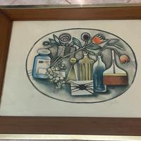 franco gentilini litografia quadro