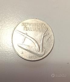 Moneta 10 lire 1972