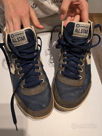 scarpe all star converse blu