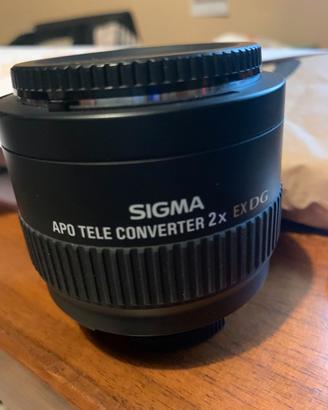 teleconverter 2x SIGMA x NIKON