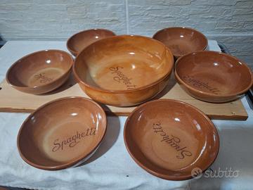  spaghettata, ceramica, ritiro Firenze sud. 